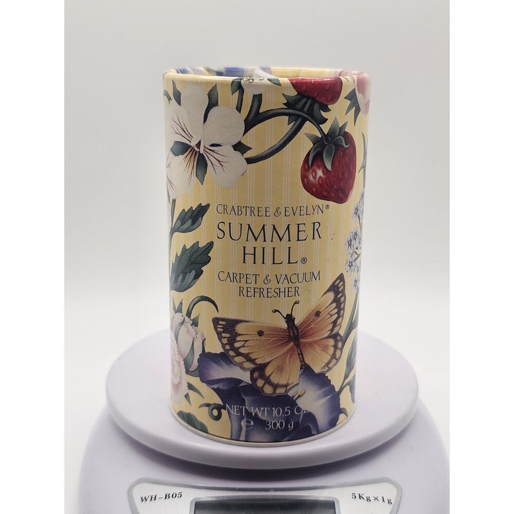 USED 1991 Crabtree And Evelyn Summer Hill Carpet And Vacuum Refresher 10.6oz